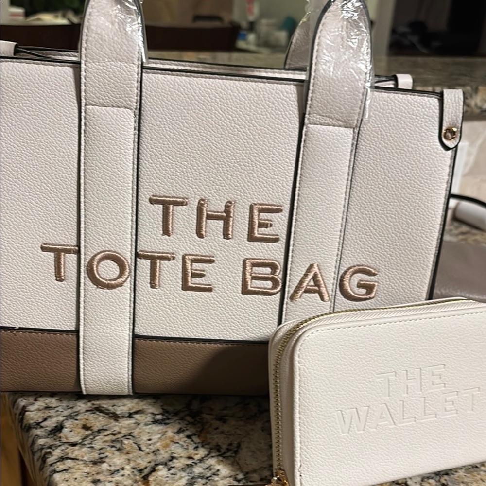 The Tote Bag  with wallet NWOT